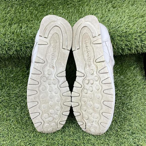 Reebok x FACE Stockholm Classic Leather Spirit White Pink Trainers Size UK 5 - Picture 6 of 8